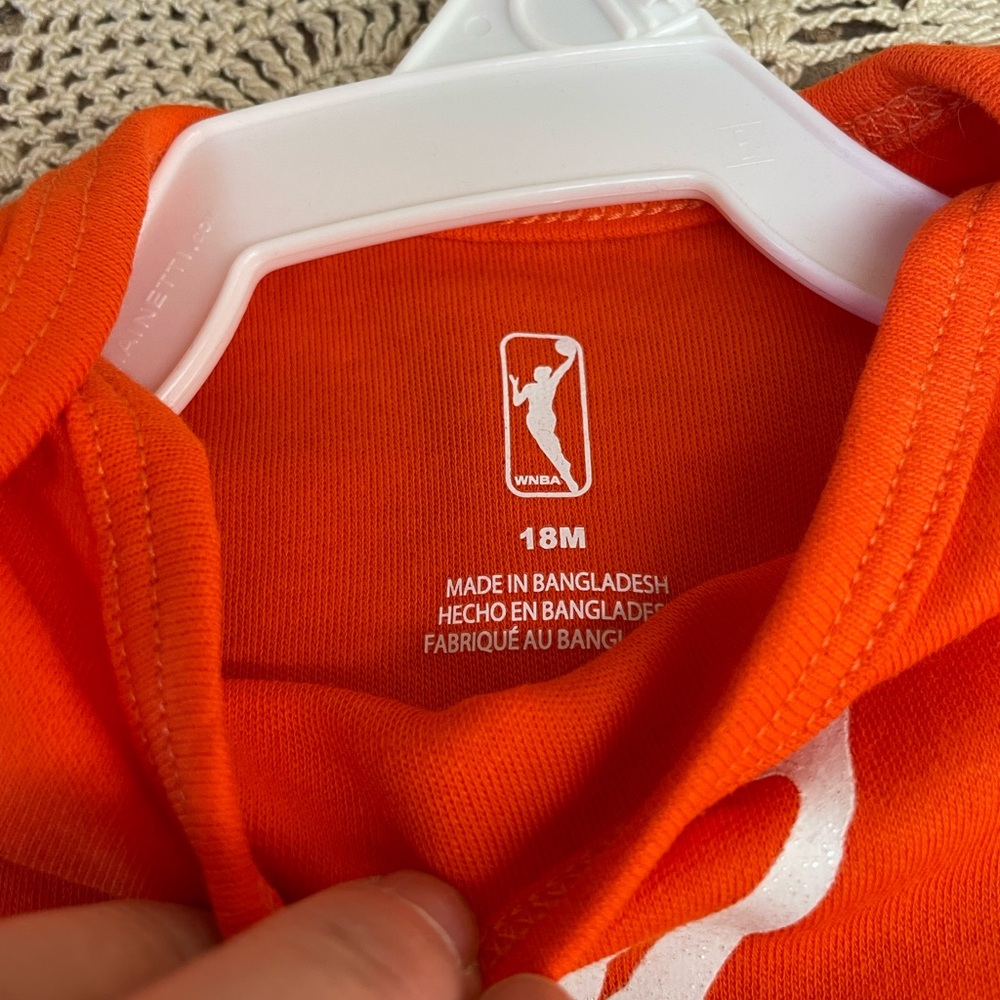 WNBA Indiana Fever (2) infant onesies - Picture 3 of 4
